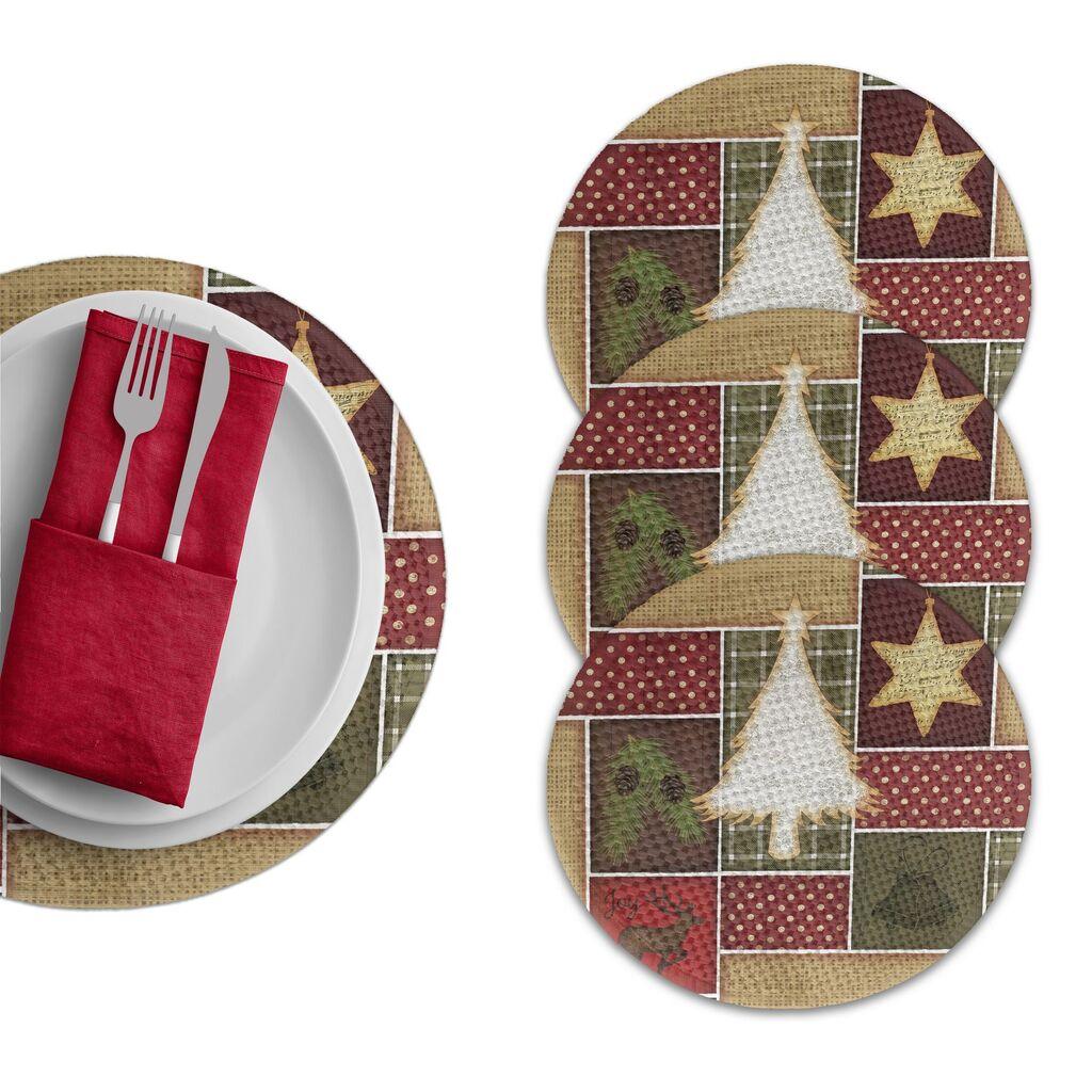 Подлога за маса Hermia 2252 Supla, 4 парчиња, шарени