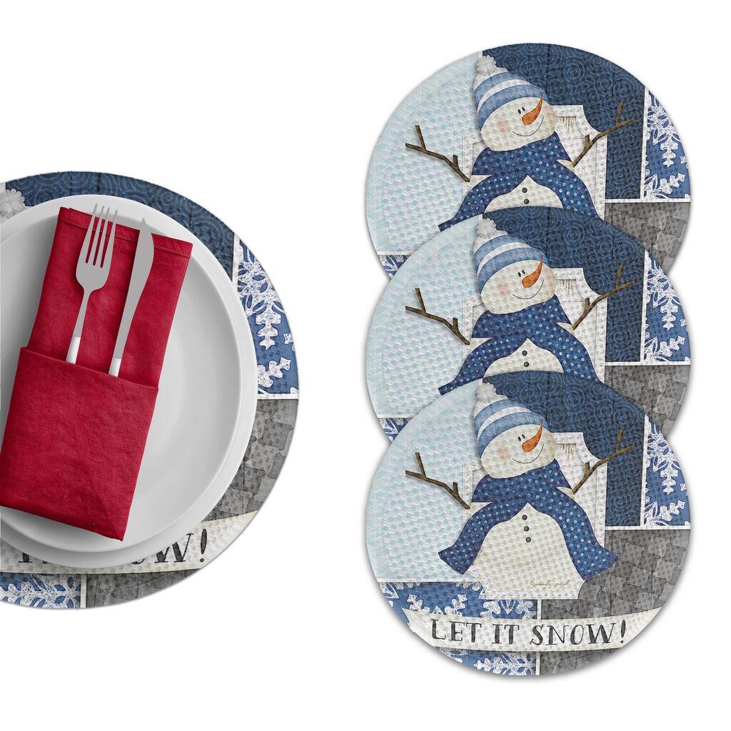 Подлога за маса Hermia 2276Supla, 4 парчиња, шарени