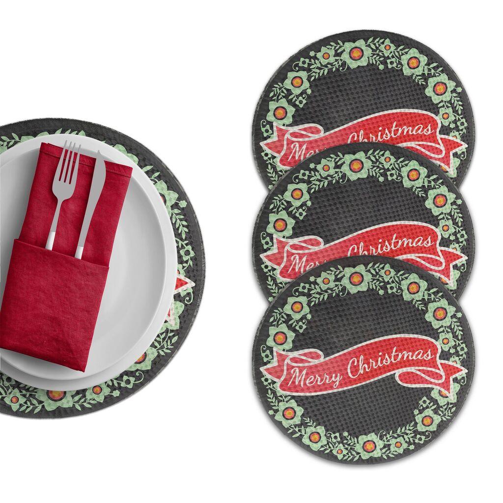 Подлога за маса Hermia 2375 Supla, 4 парчиња, шарени