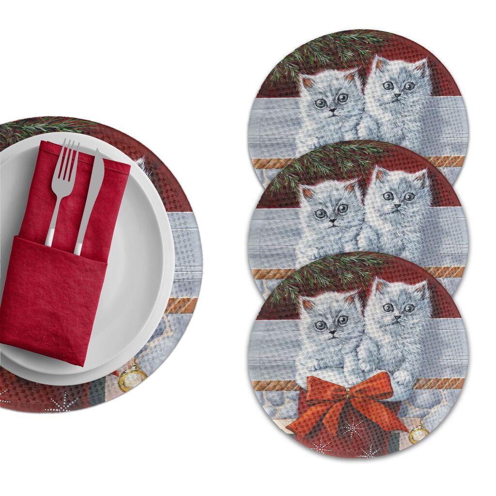 Подлога за маса Hermia 3198Supla, 4 парчиња, шарени