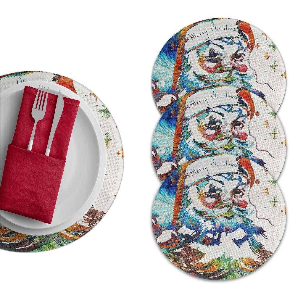 Подлога за маса Hermia 3099 Supla, 4 парчиња, шарени