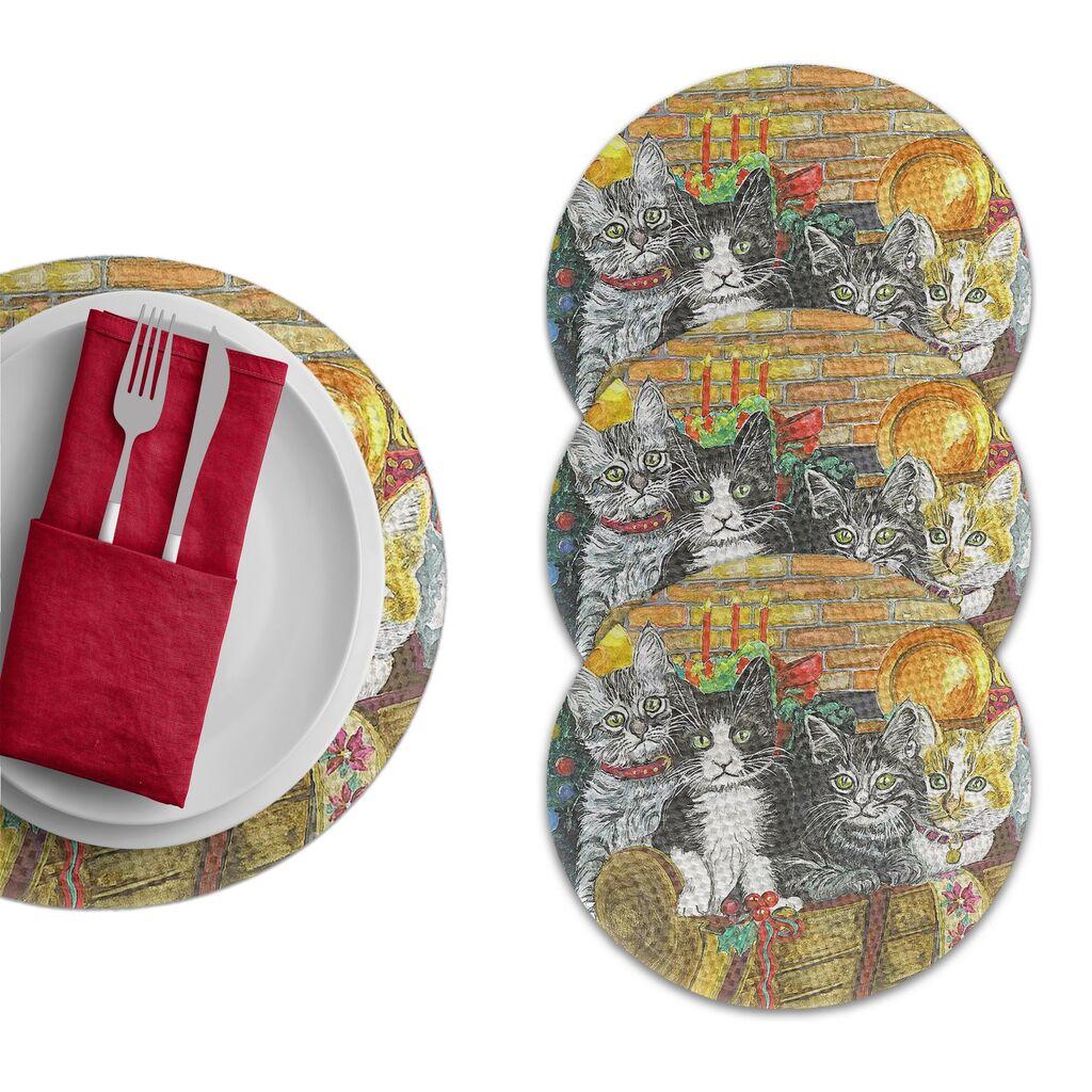 Подлога за маса Hermia 3273 Supla, 4 парчиња, шарени