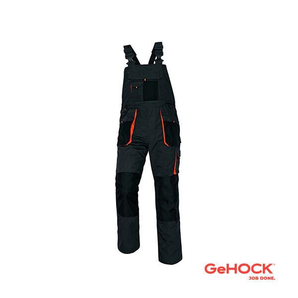 GEHOCK Работнички пантолони + трегери сиви големина XXL GHSCT01 231341