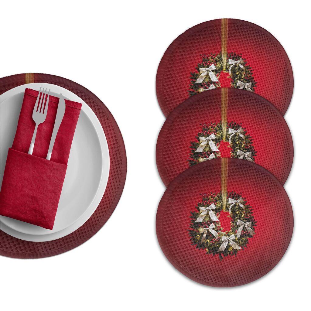 Подлога за маса Hermia 4157 Supla, 4 парчиња, шарени