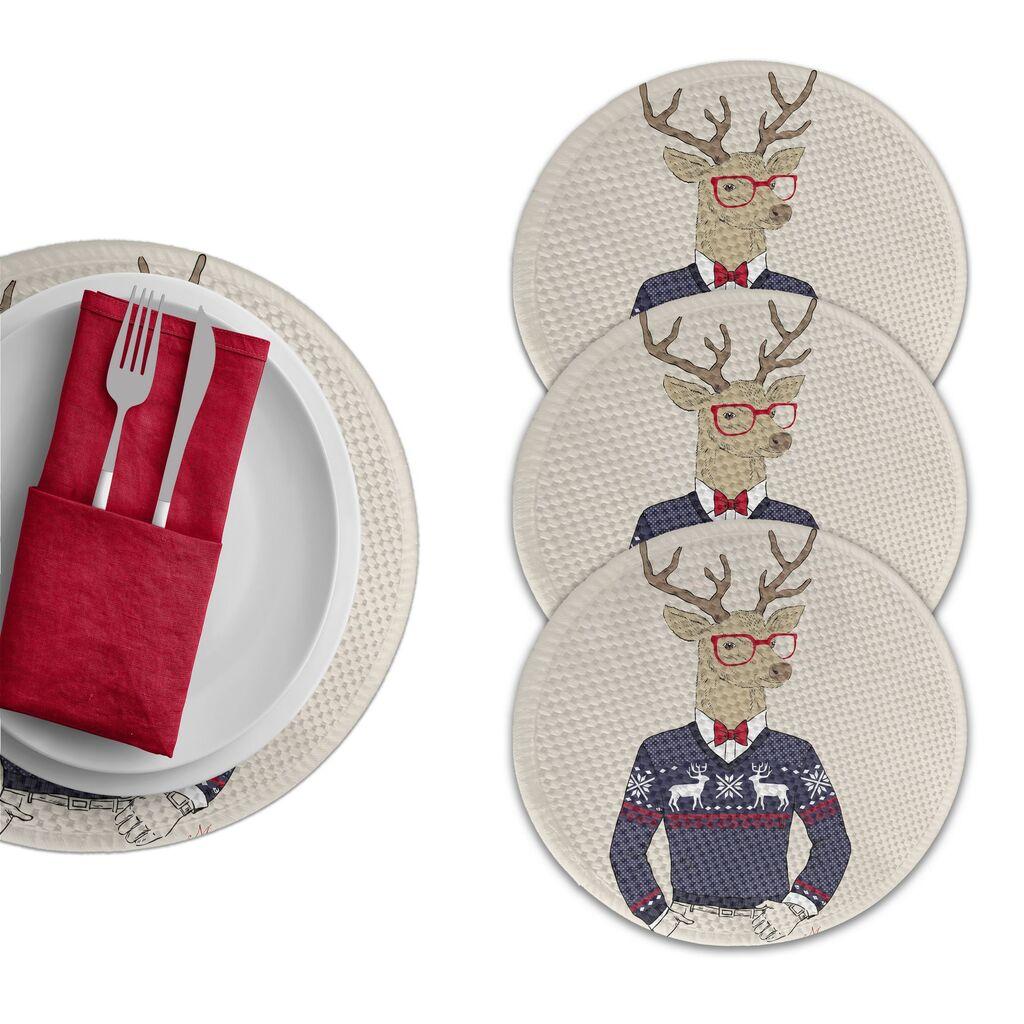 Подлога за маса Hermia 2801Supla, 4 парчиња, шарени