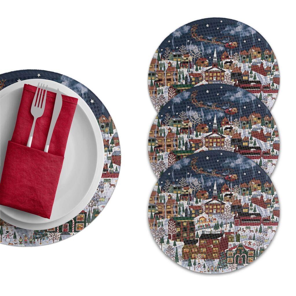 Подлога за маса Hermia 3402 Supla, 4 парчиња, шарени