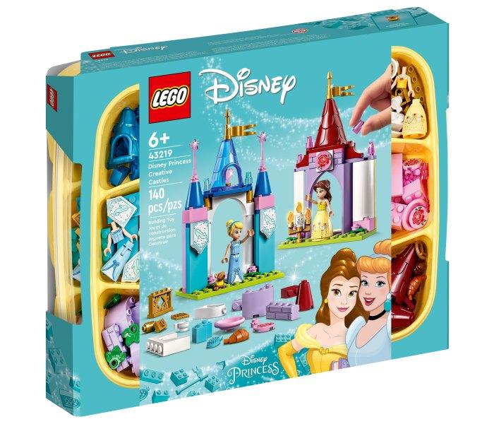 LEGO® Disney Princess™ 43219 Креативни замоци на принцезите на Дизни