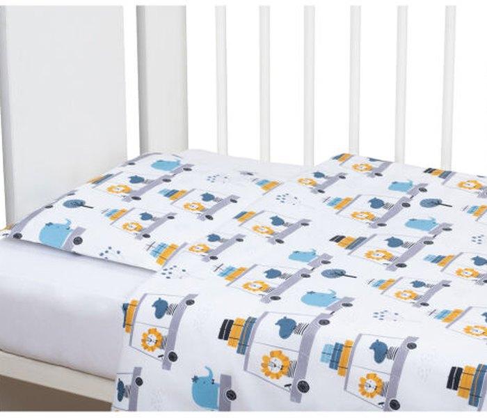 BUBABA BY FREEON Комплет постелнина   2 пар. Happy travel