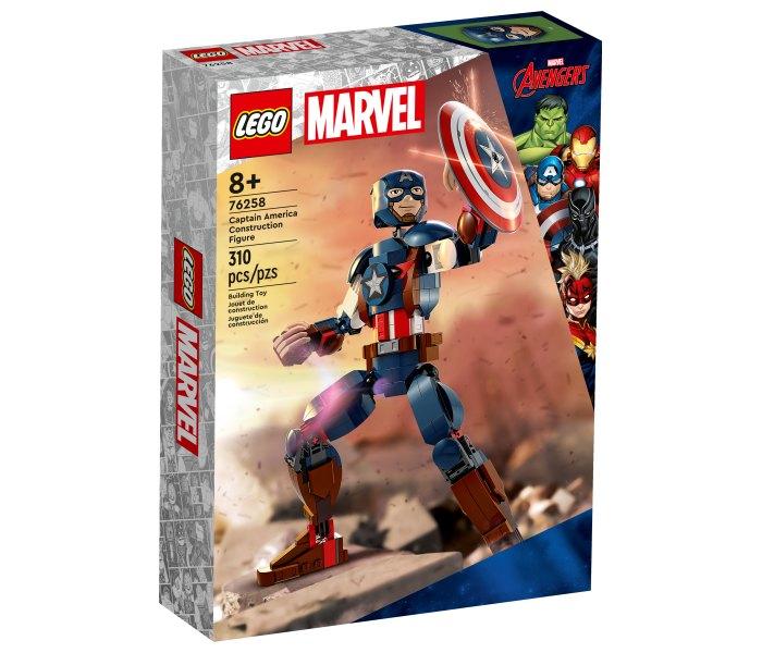 Lego Коцки  Captain America - градежна фигура 76258