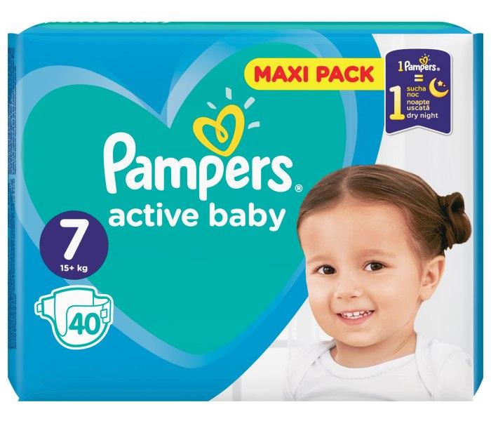 Памперс пелени Active Baby 7, 40/1