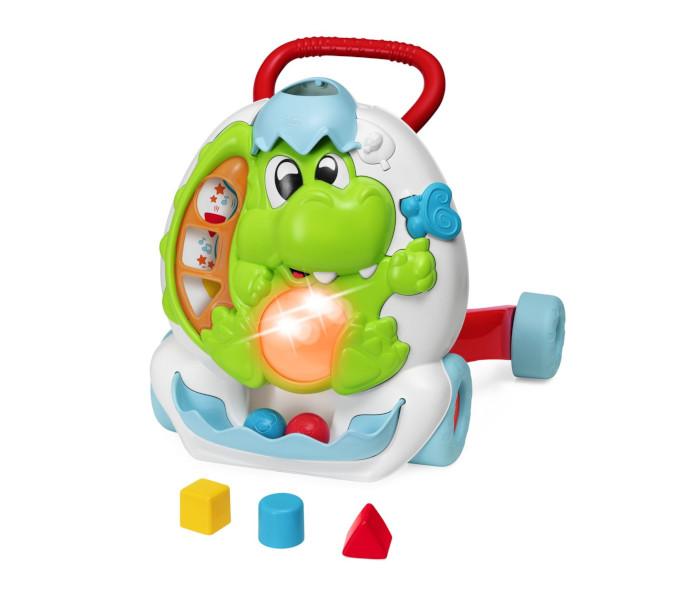 Chicco Проодувалка за бебиња My First Step Dinosaur, 9м-24м, бела