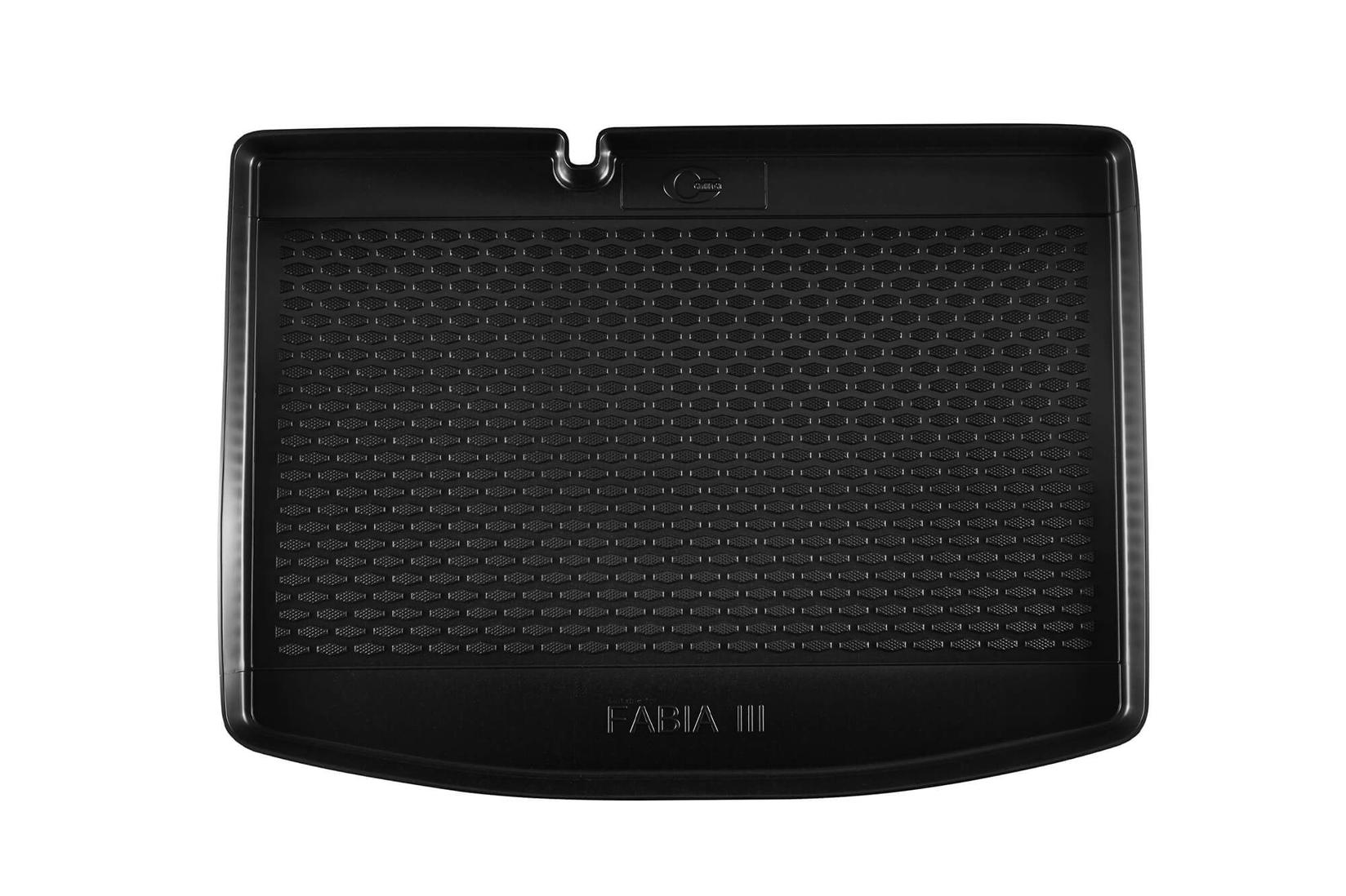 GUMARNY ZUBRI Гумена Патосница за багажник за SKODA Fabia III хечбек по 2014 година, 1 бр.,