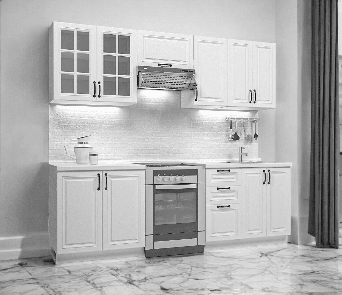 МЕБЕЛ ВИ Кујна блок михаела 240 бела