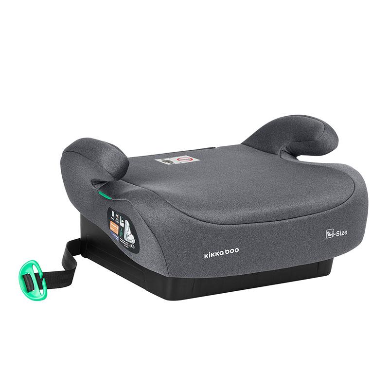 KIKKA BOO Седиште Бустер I-Go I-Size Темно Сиво