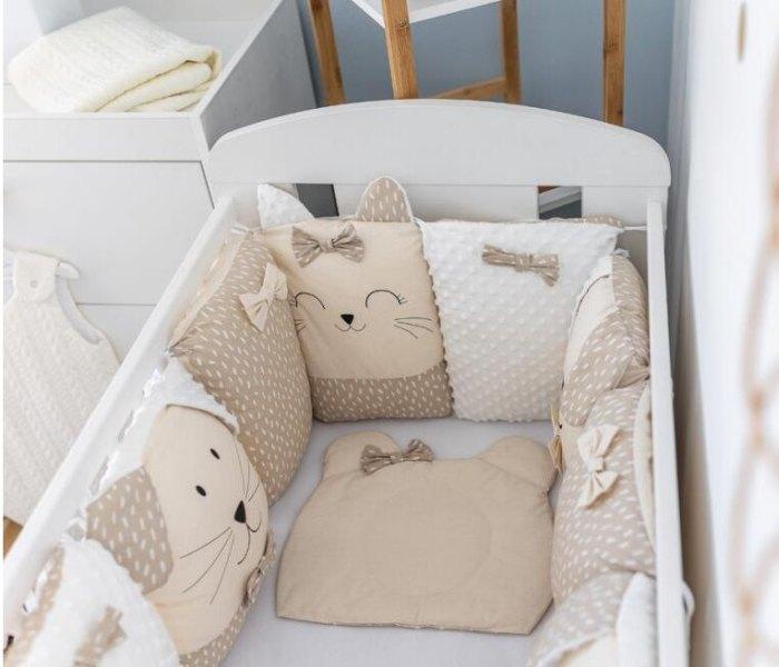 BUBABA BY FREEON BUBABA Комплет постелнина Sleep guardian beige 12 пар.