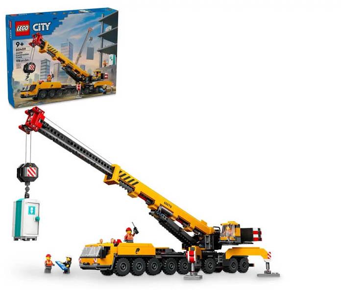 LEGO City Жолт мобилен градежен кран 9+