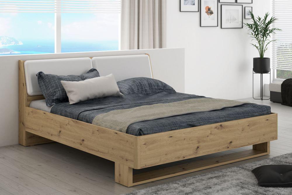 МЕБЕЛ ВИ Лежај цисмон даб бела