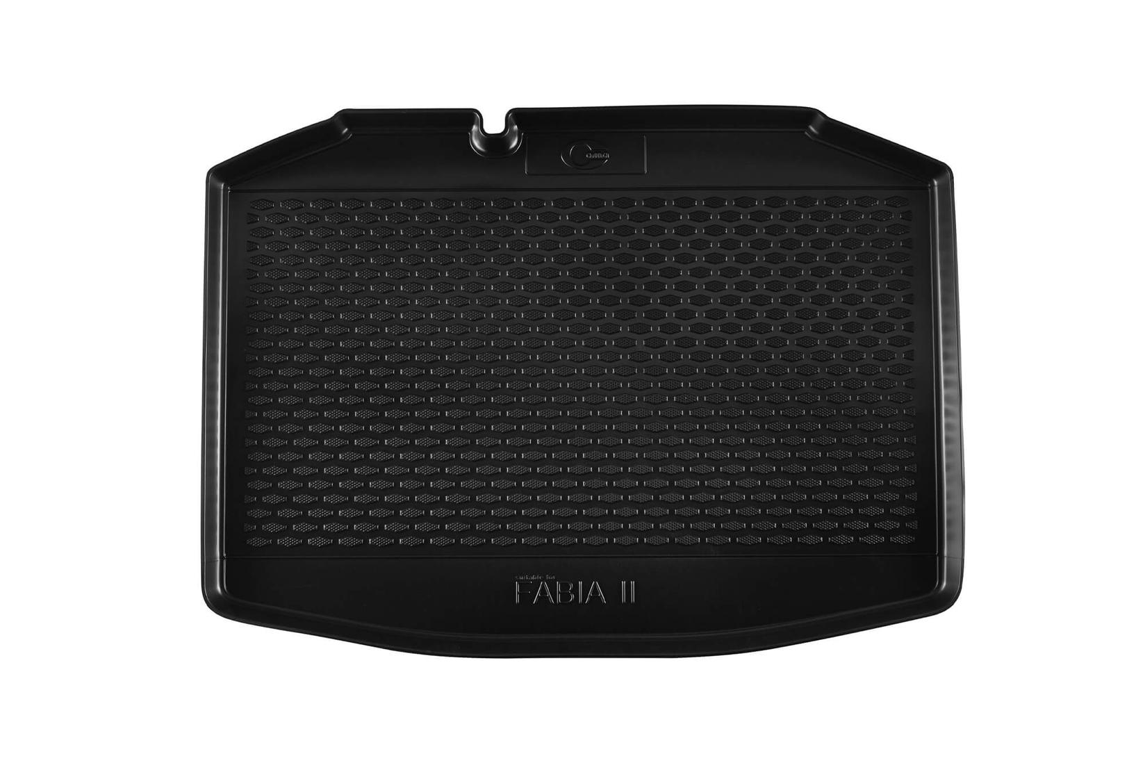 GUMARNY ZUBRI Гумена Патосница за багажник за SKODA Fabia II хечбек 2007-2014 година, 1 бр.,