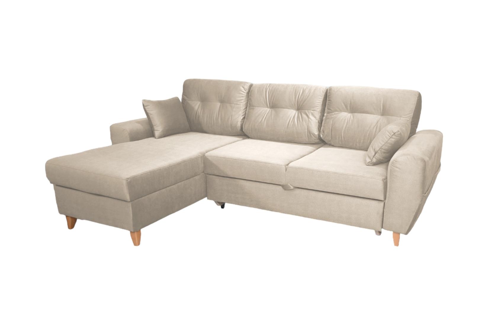 МЕБЕЛ ВИ Аголна гарнитура мадрид серија крем