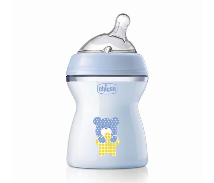 CHICCO Шише сино 2+ nat feeling 250ml