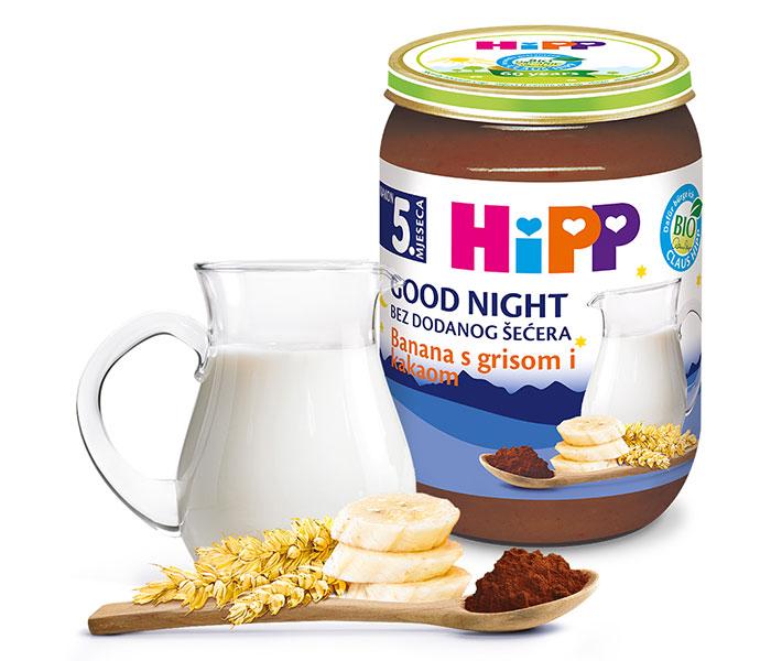 HIPP Какао и банана 190gr