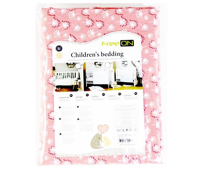 BUBABA BY FREEON Постелнина 2 psc розева  dandelion