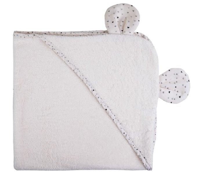 BUBABA BY FREEON Бањарка со уши Слонче 110x75 cm, Сива