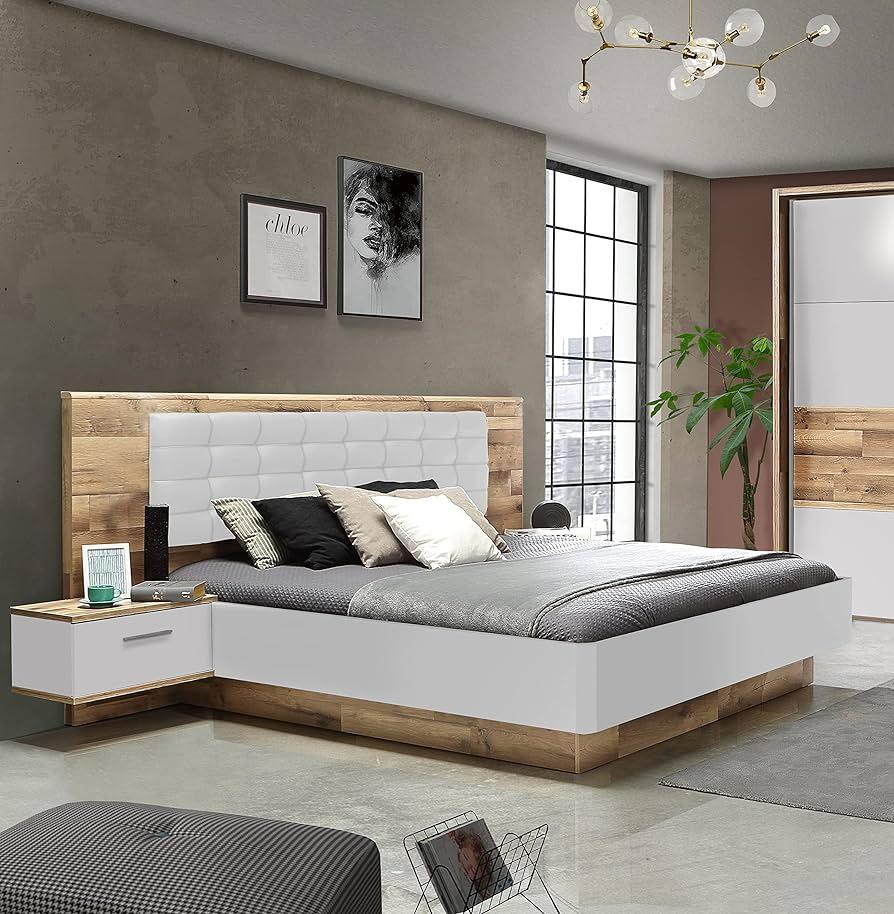 МЕБЕЛ ВИ Лежај модерн 160 со наткасни