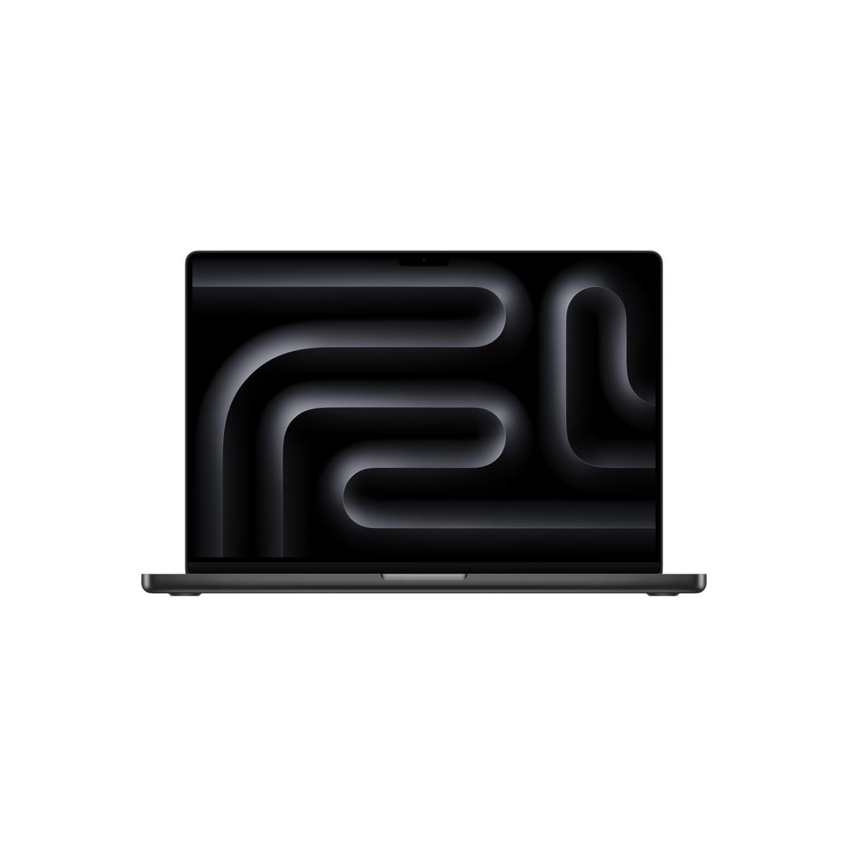 APPLE Лаптоп MacBook Pro, 16", M4 Pro со 14-јадрен процесор и 20-јадрен графички процесор, 48GB, 512GB SSD, Space црн