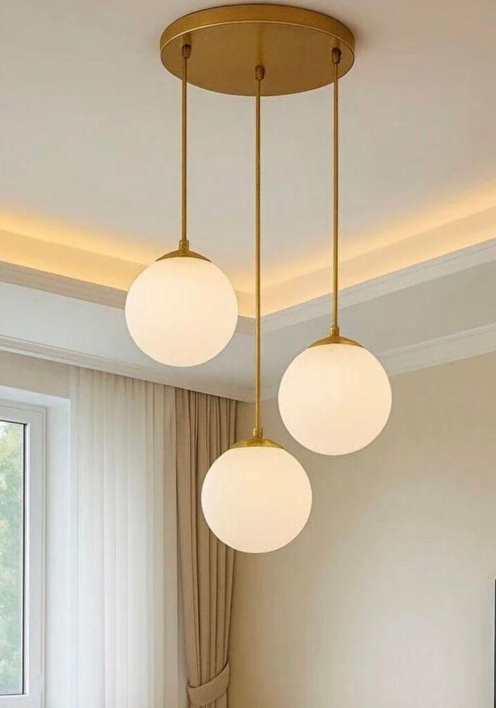 Лустер Opviq BRZ-343419, бел