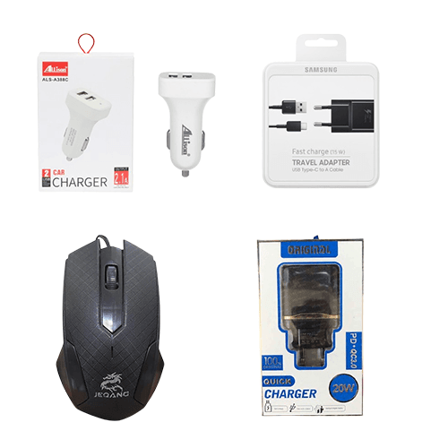 Електронски Сет Полнач за автомобил, за мобилен SAMSUNG, за мобилен, Гејмерски Маус)