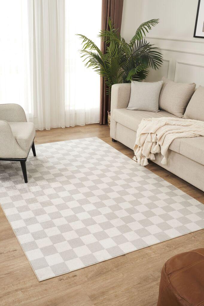 Conceptum Hypnose Carpet Damas 4002, 60 x 100 cm, сива боја