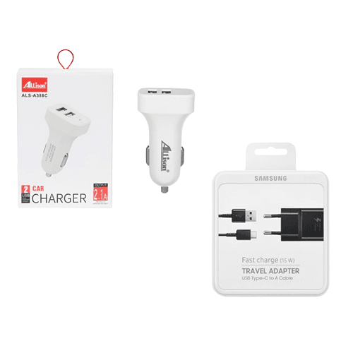 Сет за патување ( Полнач за автомобил + Полнач SAMSUNG)