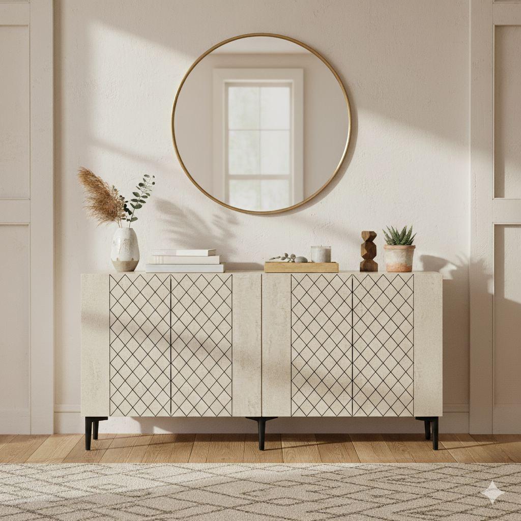 Комода Hanah Home Resso 150, Антрацит