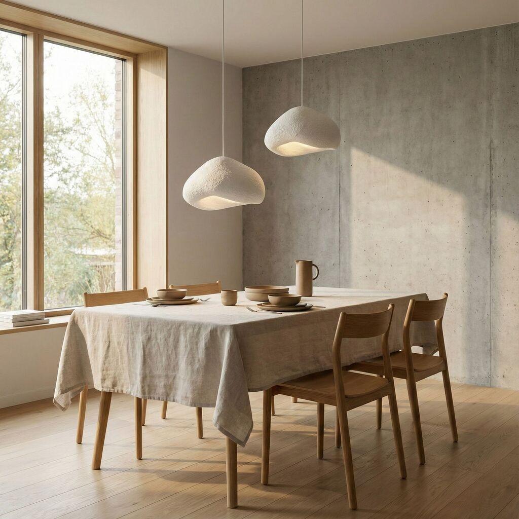 Opviq Luster Loval-40-50-T-Nua, бела