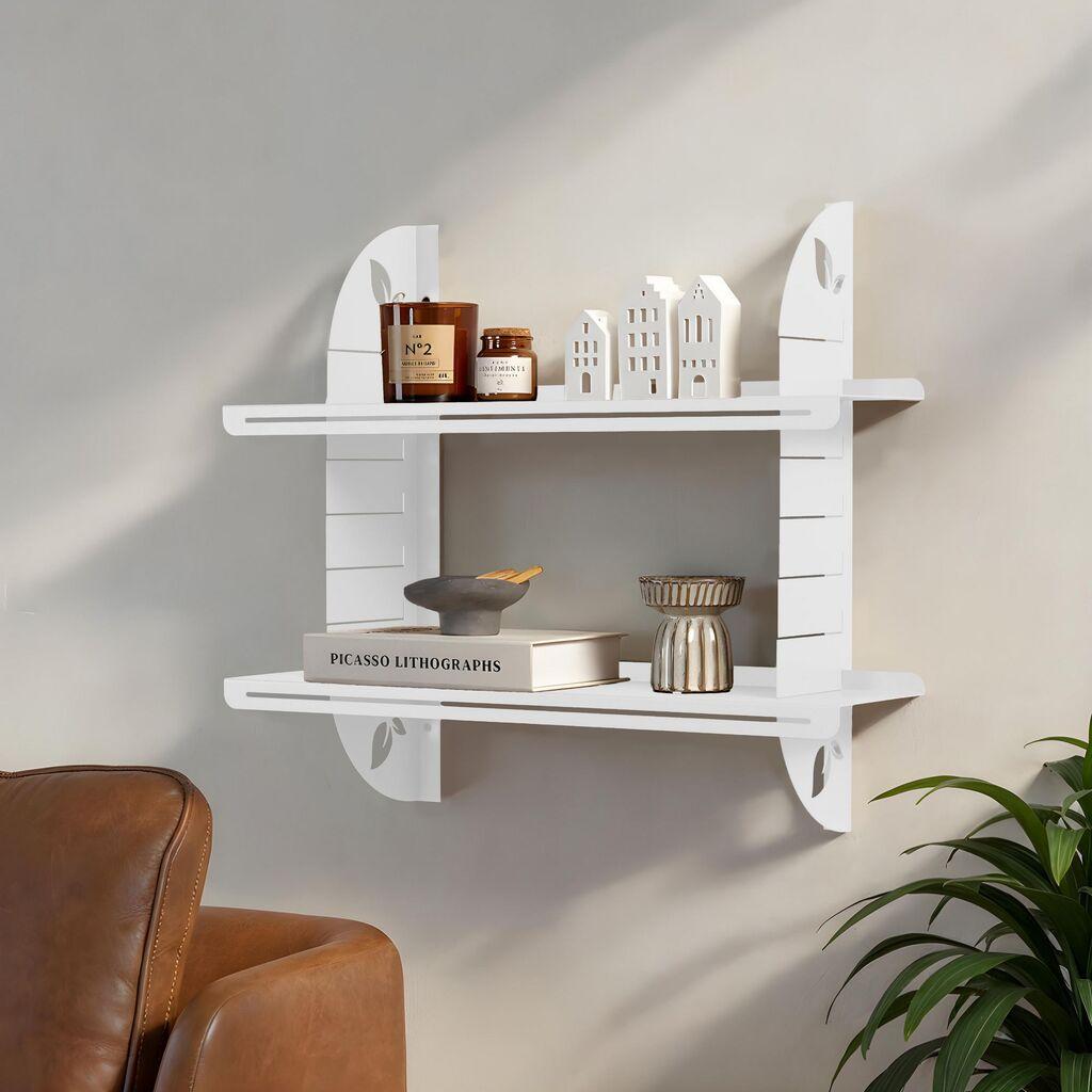 Hanah Home dzидна полица Vlnt126Byz, бела