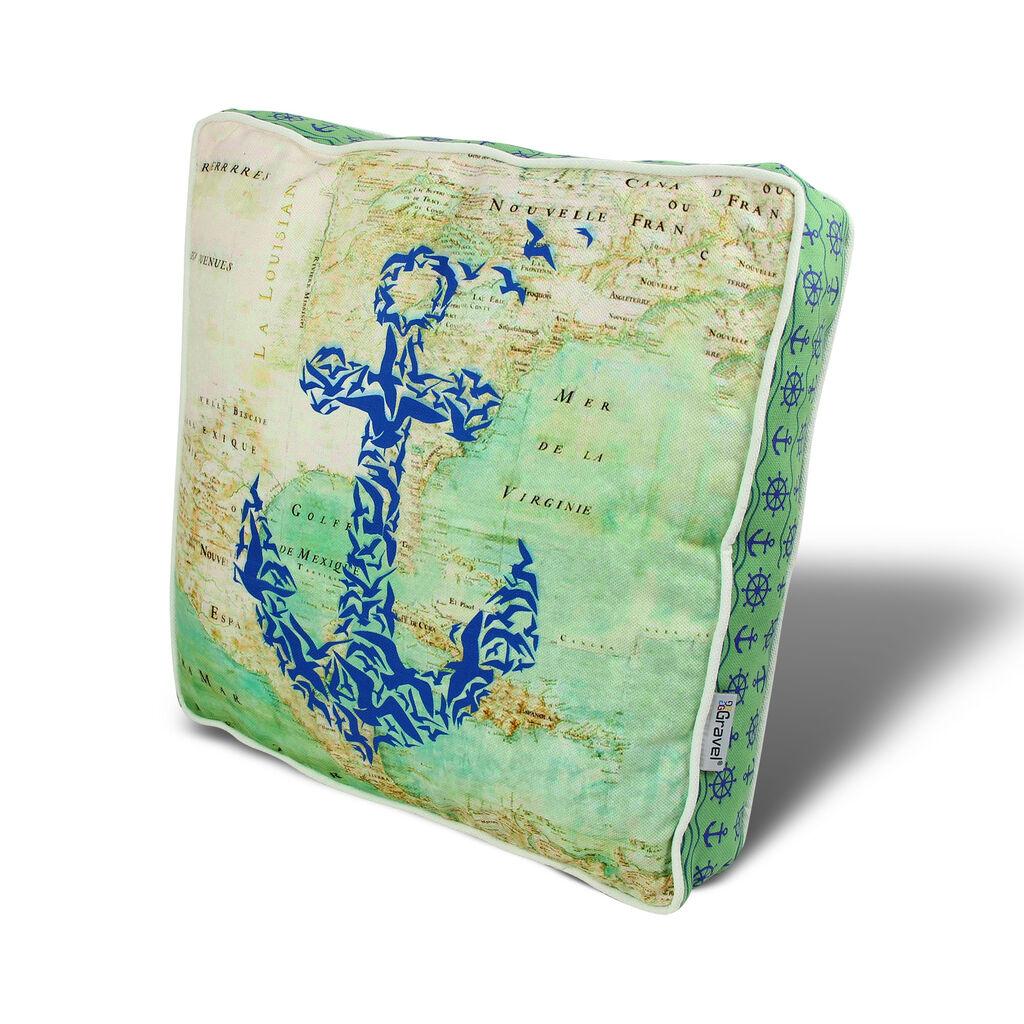 Декоративна перница Aberto Design YM1015, 42x42 см, шарена