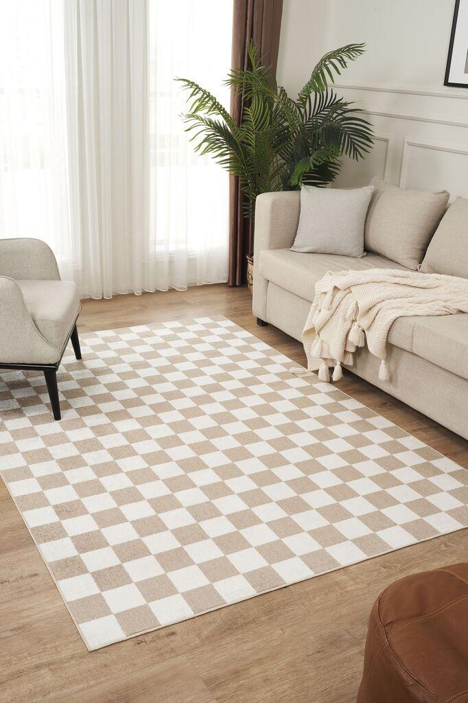 Conceptum Hypnose Carpet Damas 4001, 80 x 150 cm, кафеава