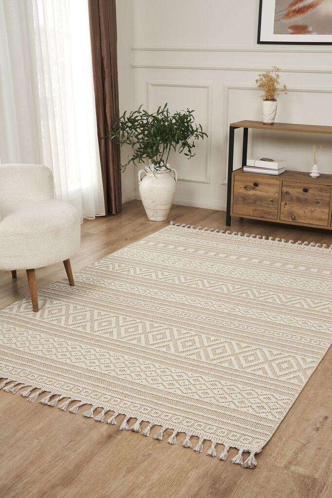 Conceptum Hypnose тепих Беверли 2213, 80x150 cm, бела