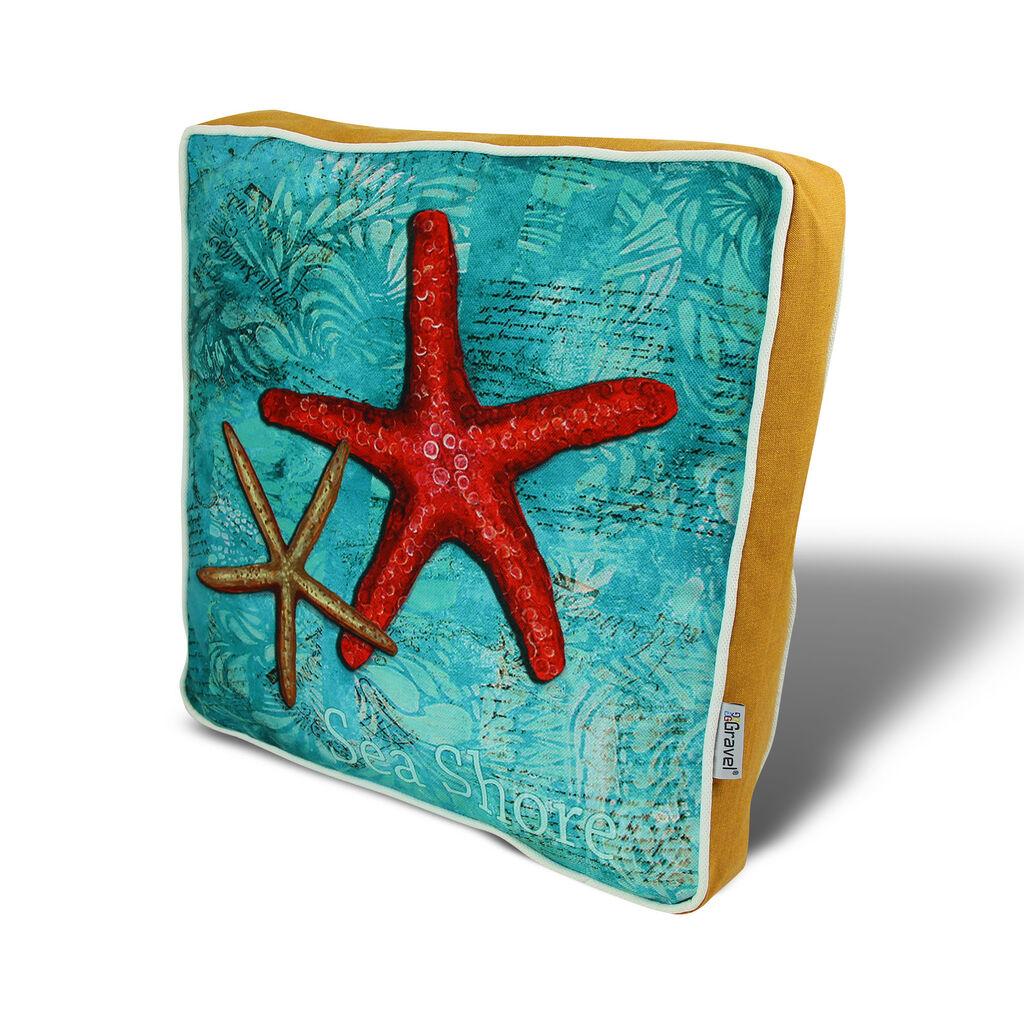 Декоративна перница Aberto Design YM1048, 42x42 см, шарена