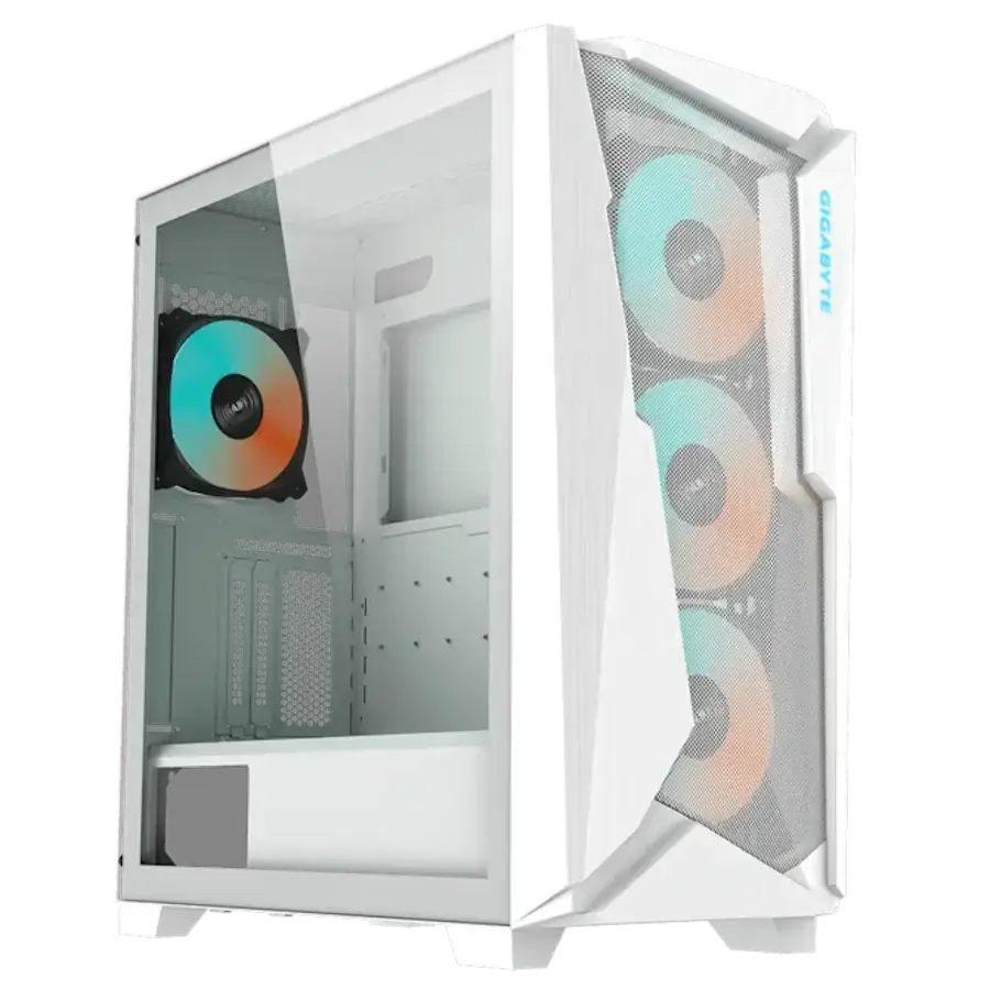 GIGABYTE Куќиште C301GW ARGB, Бело