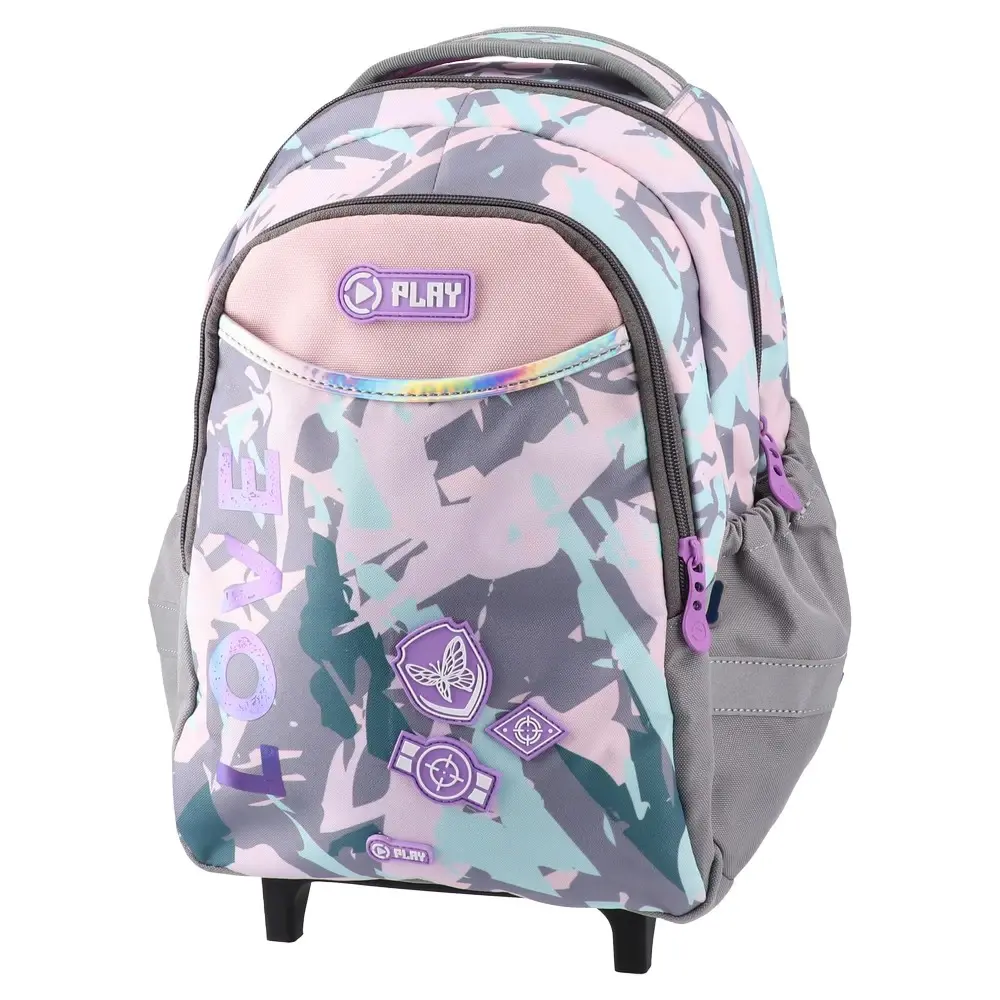 Play Предучилишен ранец Lovely, шарен
