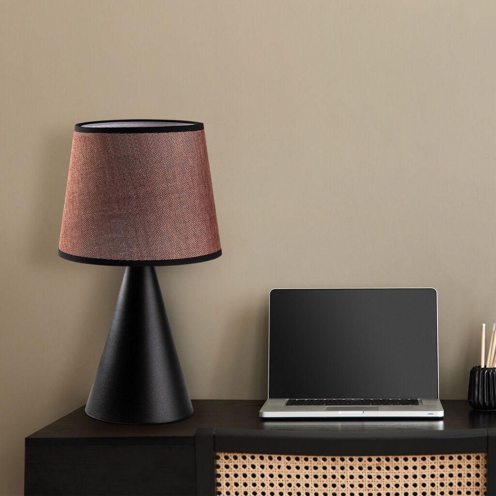 Столна ламба Opviq Kona-15481, црно-кафеава