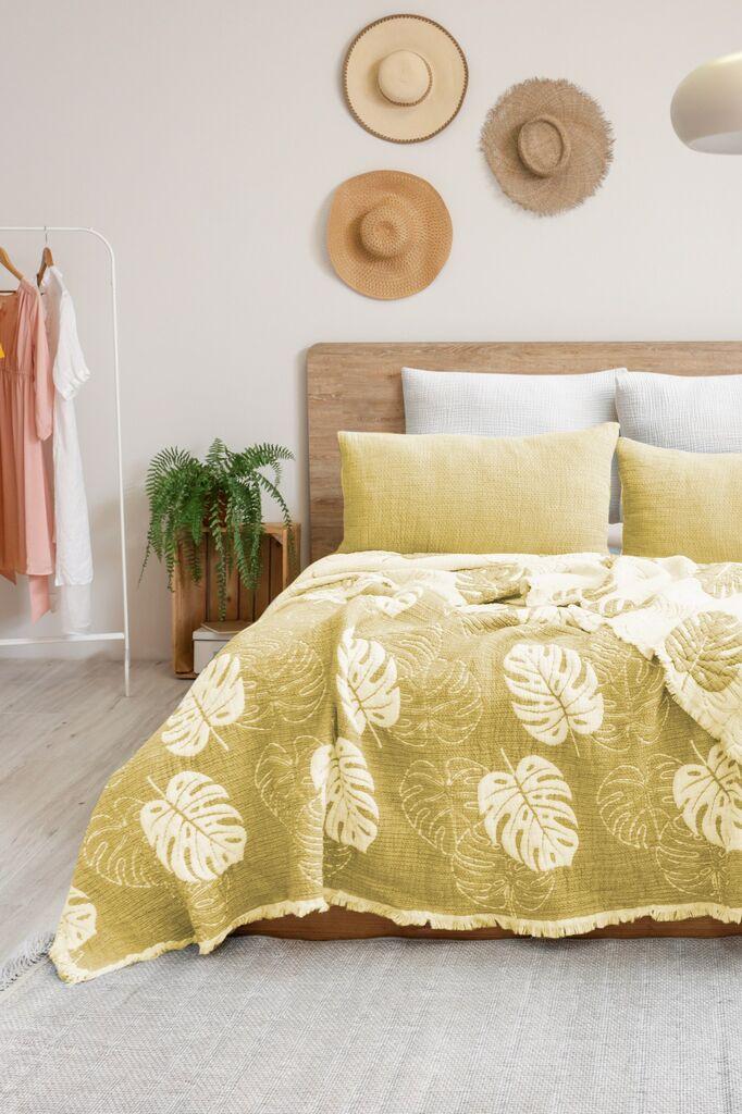 Комплет постелнина L'essentiel Maison Forest, 240x260 cm, жолта