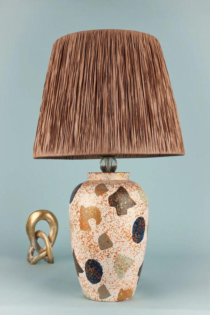 Столна ламба Opviq BK047, шарена