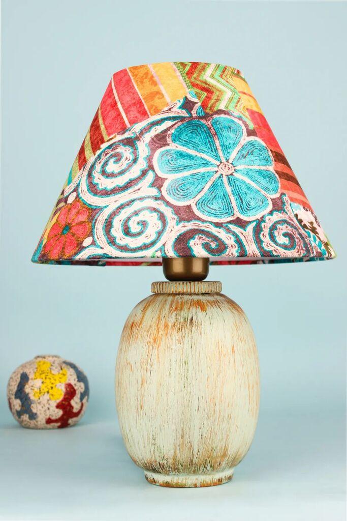 Столна ламба Opviq BK039, шарена