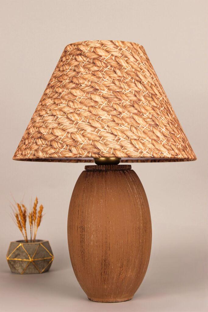 Столна ламба Opviq BK100, кафеава