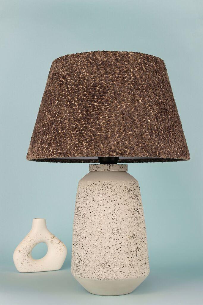 Столна ламба Opviq BK119, кафеаво-сива