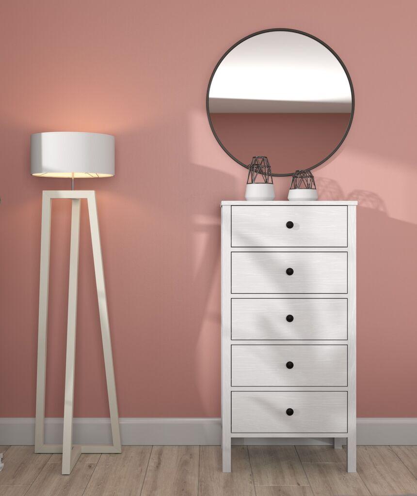 Комода Hanah Home FRN-20027, 58x116,3x40 см, бела