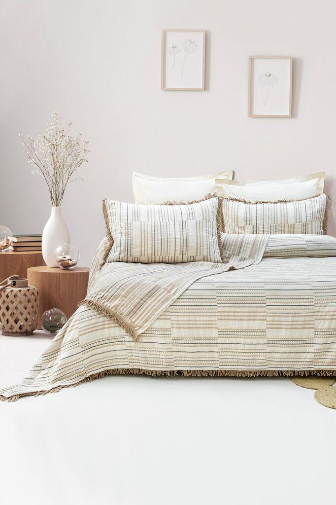 Комплет постелнина L'essentiel Maison Lia, 240x260 cm, беж